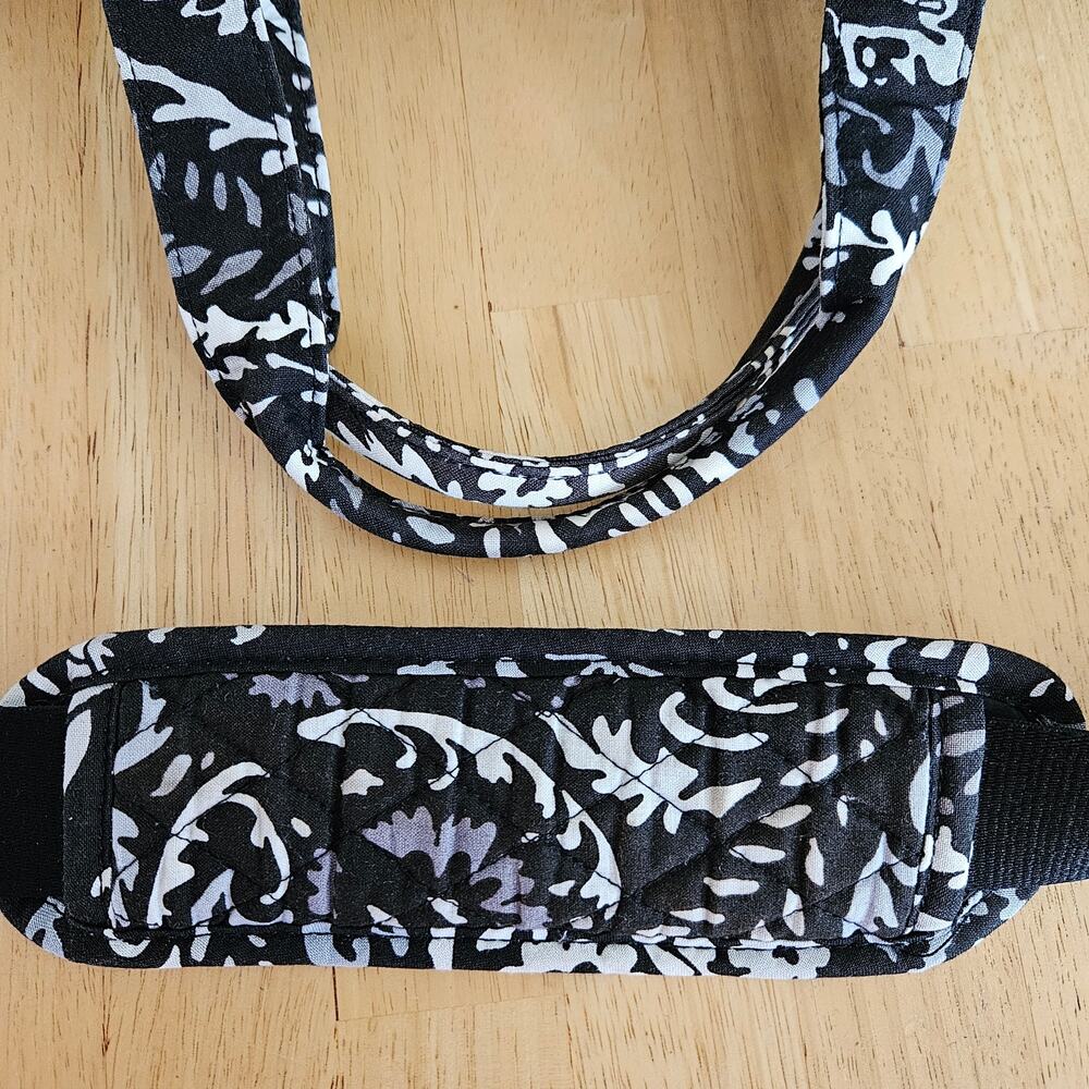 Vera Bradley Medium Traveler Duffle Bag in Paisley Noir - Picture 12 of 13